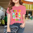 thumbnail image 2 of Coerni 100 Days Of School Letter Graphic Shirt for Toddler Boys Girls, Kids Happy 100th Day School Soft Cotton Tee Tops, 2 of 8