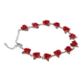thumbnail image 2 of SmartBy Women Bracelets Red Rose Chain Decorative Delicate Valentine Hand Chain for Gifts, 2 of 8