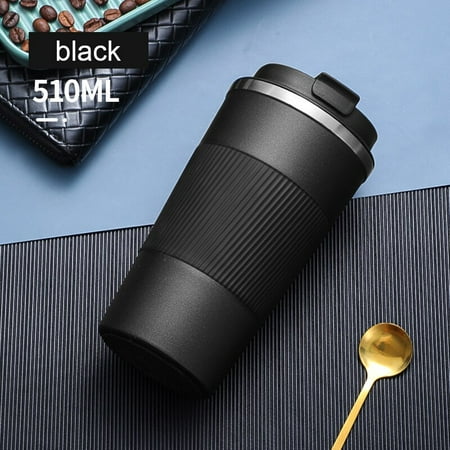 

Coffee Thermos Mug 380ml/510ml Double 304 Stainless Steel With Non-slip Case Car Vacuum Flask Outdoor Travel Insulated Bottle