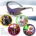 thumbnail image 1 of Gafas de sol Punk Y2K moda mujer hombre gafas únicas para senderismo ciclismo Sandbeach, 1 of 5
