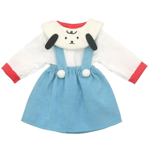 ZOUBAOQ Christmas Doll Clothes Outfit for 18 Inch Dolls, Winter Dress and Accessories Set, Fits American Girl, Our Generation, My Life Dolls