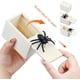 thumbnail image 1 of Caja de broma de susto de araña, divertida caja de madera de susto, diversión hecha a mano J, 1 of 4