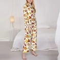 thumbnail image 3 of Sigee Autumn Leaves 1 for Women’s Pajama Sets Long-Sleeved Pjs Sets for Women 2 piece Sleepwear-Large, 3 of 7