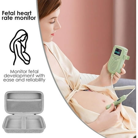 Heartbeat Monitor Travel Cases Bags Portable-FetalDopler-Easy to Use for Home