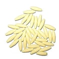 thumbnail image 1 of Spaghetti Bead 19 x 6mm Ivory Opaque 100 Pack, 1 of 1