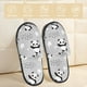 thumbnail image 2 of Balery Pandas Pantuflas de Casa de Felpa Silenciosas con Diseño Estampado, Zapatillas Cómodas Antideslizantes de Algodón para Interior-Medium, 2 of 8