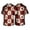 Blue_003, variant on Domuza Halloween Scrub Shirt Men Starry Sky Bat Graphics Casual Short Sleeve V Neck T-Shirts Stylish Comfort Funny Medical Top with 3 Pocket Blue 5XL