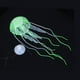 thumbnail image 4 of Medusas De Simulación Decoración de medusas brillantes de silicona flotante para pecera de acuario (verde) Wdftyju Libre de BPA, 4 of 7
