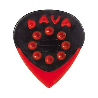 Dava Jazz Grips Pick 6-Pack 9024 Red