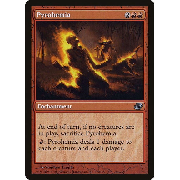 MtG Planar Chaos Uncommon Pyrohemia #119