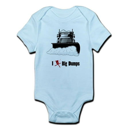 

CafePress - I  Big Dumps Infant Bodysuit - Baby Light Bodysuit