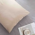 thumbnail image 5 of Bxaolu Cooling Pillow Cases for Hot Sleepers, King Size Set of 2, Soft & Breathable&nbsp;Pillow Covers with Envelope Closure,Gift, Beige, 20x35 Inches, 5 of 7