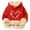 Red, variant on CHEEREAM Toddler Girls Winter Sherpa Lined Hoodie Kid's Fleece Pullover Hooded Sweatshirt Thicken Basic Hears Print Cotton Hoodie 2-12 Years