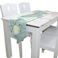 thumbnail image 3 of EREHome Sailing And Fish Table Runner Table Top Decoration Home Decor 13x90 inches, 3 of 5