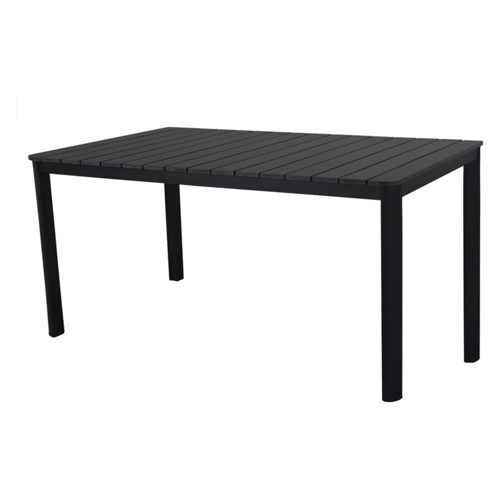 Oakland Living Straight Leg Indoor/Outdoor Faux Wood and Steel Patio