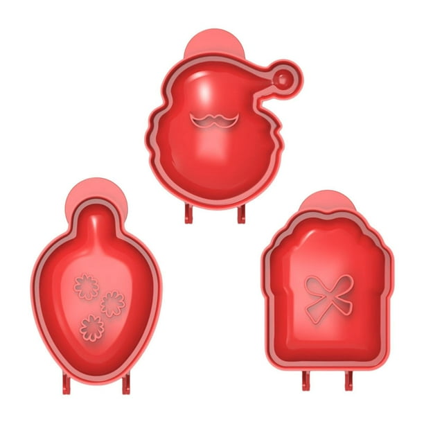 Matsuzay 3 unids/set Mini Crimpit herramienta de moldeo de pasteles compacta y eficiente fabricante de pasteles de mano de una sola prensa de Herramientas y accesorios para hornear