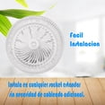 thumbnail image 5 of Foco Led 35w Lampara Ventilador Blanco Frio Natural Calido Efecto Cristal Con Control Dimeable Silencioso 3 Velocidade, 5 of 5
