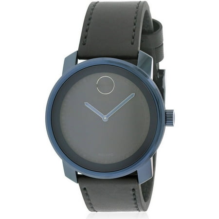 Movado Bold Leather Unisex Watch 3600408