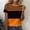 Orange, variant on jjayotai Womens Tops Striped Color Block Tshirts Summer Short Sleeve Crewneck T Shirts Vacation Outfits Fashion Basic Tee Tops