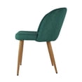 thumbnail image 4 of Set de 2 Sillas de Comedor Tapizadas Lucca Turquesa Mundo In Casa, 4 of 9