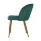 thumbnail image 4 of Set de 2 Sillas de Comedor Tapizadas Lucca Turquesa Mundo In Casa, 4 of 9