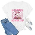thumbnail image 4 of T-Shirts Graphiques Décontractés Tendance pour Femmes pour le Quotidien / Hauts à Manches Courtes d'Été au Design Unique, 4 of 4