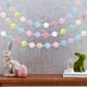 thumbnail image 4 of Guirnalda de fieltro de 6 m para decoración de Pascua, 60 bolas de pelo de color macarrón de alta elasticidad, con aguja e hilo para decoración de interiores., 4 of 5