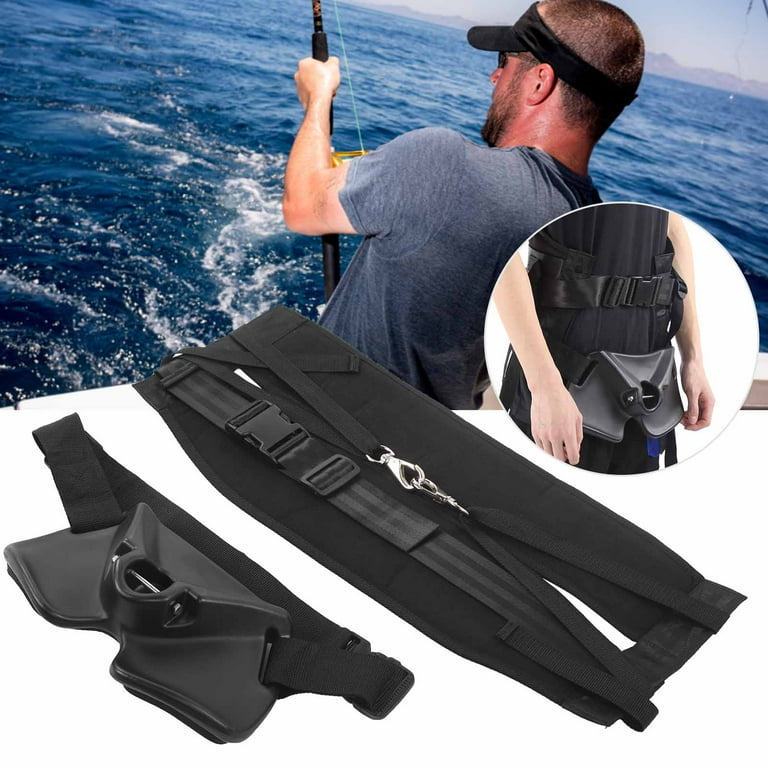 Fishing Waist Belt Support, Light Weight Comfortable Use Fishing Waist  Support Harness Service Life For Keeps Your Fishing Rod Secure For Pole  Holder 