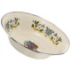 thumbnail image 1 of Vintage Floral Patterned Enamel Soup Bowl Retro Style Household Kitchenware White 30X30X8CM Waterproof Rustproof 1Pcs, 1 of 4