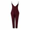 thumbnail image 4 of asdoklhq Womens Jumpsuits and Rompers,Sleeveless Jumpsuit Ladies Casual Loose Playsuit Long Trousers, 4 of 7
