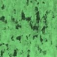 thumbnail image 1 of Ahgly Company Machine Washable Indoor Square Abstract Emerald Green Modern Area Rugs, 6' Square, 1 of 4