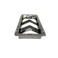 thumbnail image 5 of Pactrade Marine Boat Stainless Steel Ventilator Rectangular Cover 3 Louver Plate 8"X4.25", 5 of 5