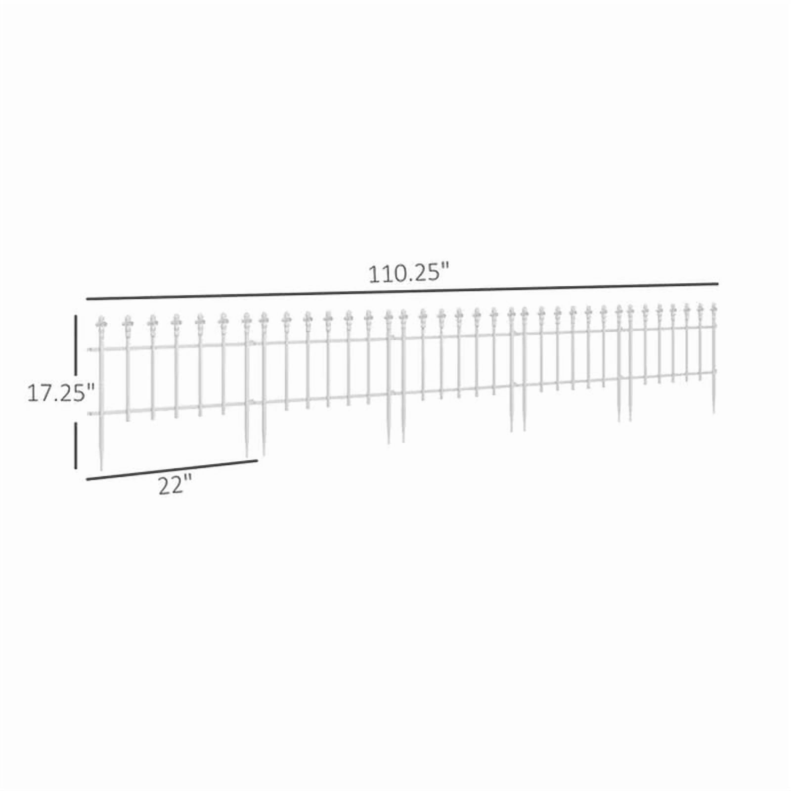 Decorative Garden Border Panels Flower Bed Edging Yard Fencing