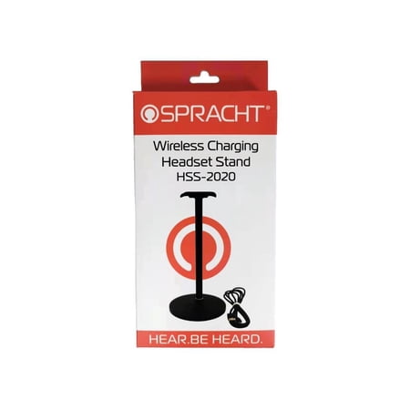 UPC: 0800807320079 | SPRACHT HSS-2020 WRLS CHARGING HEADSET STAND