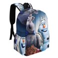 thumbnail image 2 of Olaf Presenta-theme Backpack, Campus style schoolbag Bookbag with Adjustable Shoulder Straps And Large Zip Compartment, Unisex Travel Bags.42x30x15cm, 2 of 6