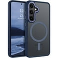 thumbnail image 1 of [PST] Samsung Galaxy S24 FE Case, Matte Rubber Hybrid Back Cover with Magnetic MagSafe Compatible, 1 of 5