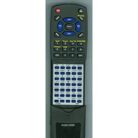Replacement Remote for DENON 3991109004, RT3991109004, RC1079, , DHT488XP, DHT488BA, AVR488