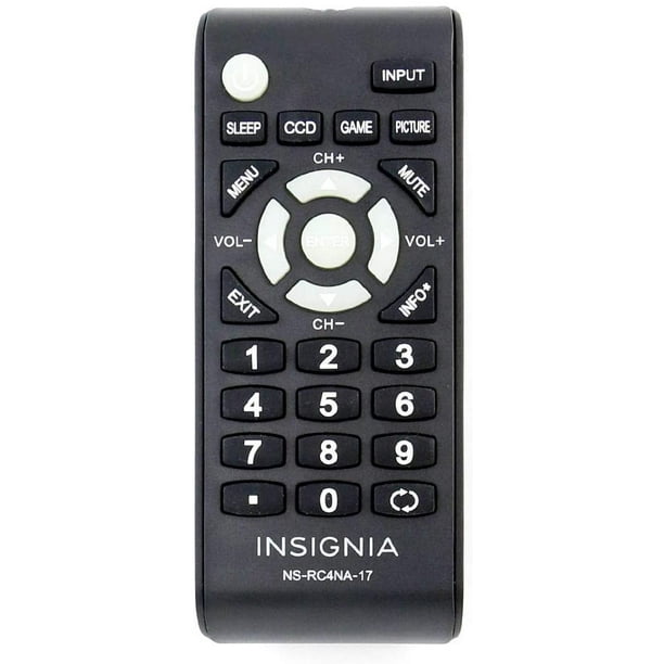 Original Insignia NSRC4NA17 Remote Control for Insignia LCD TV