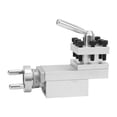 thumbnail image 2 of Lathe Tool Post,Post Vice Clamp Lathe Slide Vice Clamp Lathe Holder Smooth Operation, 2 of 14