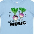 thumbnail image 4 of Inktastic Turnip the Music Partying Vegetables Boys or Girls Baby T-Shirt, 4 of 5