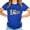 Vintage Royal Shirt, variant on Vintage Eagles Flag School Pride Shirt for Women and Teens Sports Team Mascot Tee Red Shirt Adult Medium