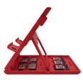 thumbnail image 4 of Support pour Switch pour Nintendo avec Fentes de Rangement pour Cartes de Jeu, Ajustable, Portable, Support Pliable Compatible avec Console Nintendo Switch/Switch Lite/Switch OLED, 4 of 4