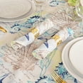 thumbnail image 2 of Everyday Luxuries Waterproof Matching Napkins for SeaBiscuit Tablecloth 17 x 17 Inch Stain and Wrinkle Resistant | Decorative SeaBiscuit Fabric Napkin for Indoor Outdoor Seating, Gatherings, Occasions, 2 of 3
