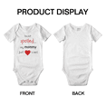 thumbnail image 3 of I'm Not Spoiled My Mommy Just Loves Me Funny Baby Rompers Boy Girl Bodysuits, 3 of 5