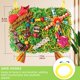thumbnail image 2 of Juguete para aves YIXUND jaula colgante para forrajeo de loro 30x21 cm, 2 of 7