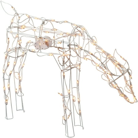 Holiday Time 40-Inch Animated Light-Up Doe 105 Lights Indoor or Outdoor Use