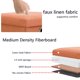 thumbnail image 2 of Pequeño Organizador Asiento Almacenamiento Reposapiés Pie Plegable Otomano Con Tapa Esponja 11.81x11.81x11.81 Pulgadas Plegables Pequeñas Otomanas para Sala Estar en Casa Oficina, 2 of 9