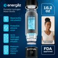thumbnail image 3 of Botella de agua hidrogenada ENERGILZ de 480 ml, generador de 3000 ppb, 3 of 9