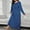 Navy, variant on JUSLIO Nightgowns for Women Graphic Print Sleepwear Long Sleeve Nightgown Sleep Dress Round Collar Loungewear Army Green Robes Nightgowns Pajama
