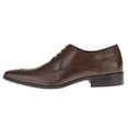 thumbnail image 5 of Mens Nico Brown Leather Oxford Dress Shoe DTI DARYA TRADING, 5 of 7